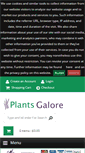 Mobile Screenshot of plantsgaloreonline.co.uk